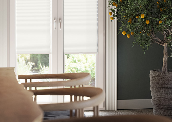 Solaris, Purity - Stick Fit Pleated Blind - Image 5